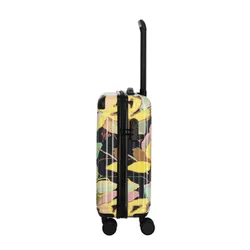 Чемодан Travelite Cruise Trolley S Print - yellow orchid