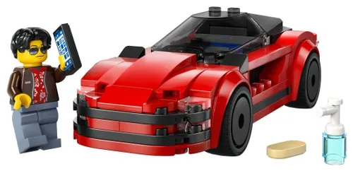 LEGO City Great Vehicles 60448 Czerwony samochód sportowy