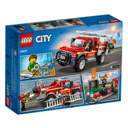 Lego City itfaiye Şefinin roadster'ı (60231)