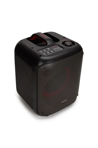Power Audio Aiwa KBTUS-250 40W Bluetooth Radio FM, DAB Mikrofon Karaoke Czarny