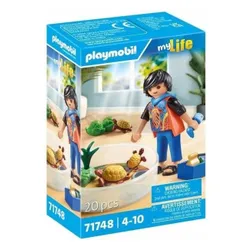 PLAYMOBIL MY LIFE 71748 TERRARIUM Z ŻÓŁWIAMI zestaw dla dzieci 4+