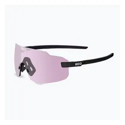 Okulary przeciwsłoneczne Koo Supernova black matt/photochromic pink