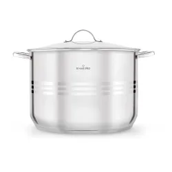 Garnek wysoki ze stali nierdzewnej z pokrywką Starke Pro Barcelo 20 l