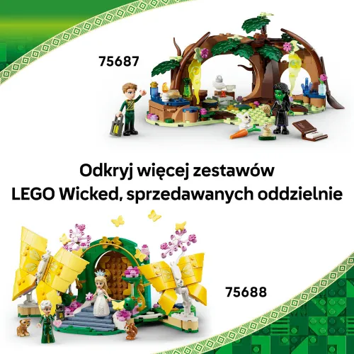 Конструктор пластиковый LEGO Wicked 75689 Изумрудный город и замок Кьямо Ко