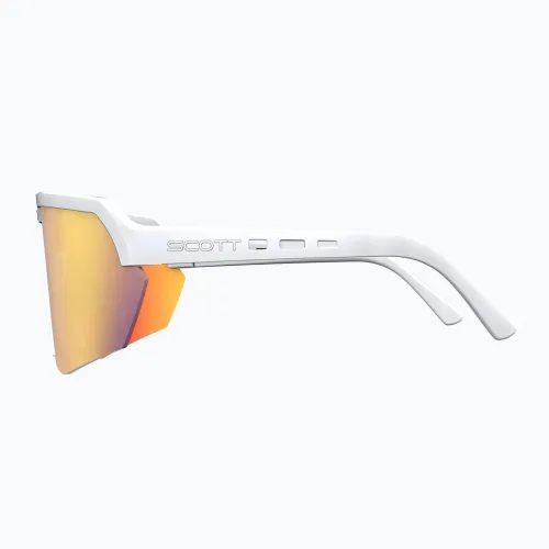 Okulary przeciwsłoneczne SCOTT Sport Shield white matt/red chrome