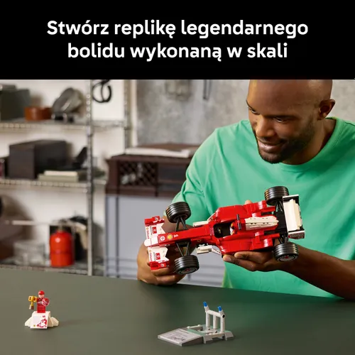 LEGO 11375 Icons Ferrari F2004 i Michael Schumacher