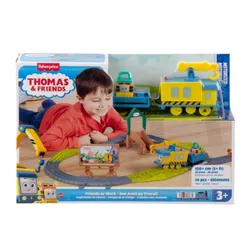 Fisher Price Zestaw z lokomotywą z napędem Tomek i Przyjaciele Friends at Work