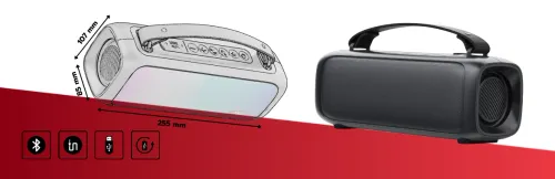 Głośnik Bluetooth AKAI ABTS-08BL 8W Niebieski