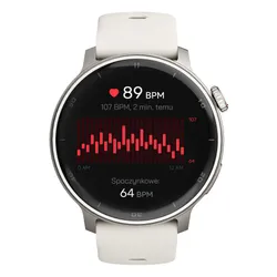 Smartwatch STELIO Activ AI GPS 46mm Srebrny