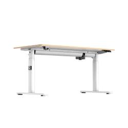 Biurko Ultradesk Pulsar 120cm Regulacja wysokości Biały