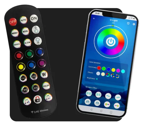 Fotel HUZARO Force 4.6 RGB Biały