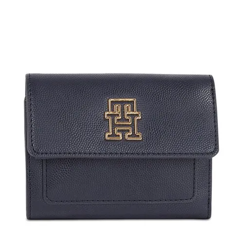 Женский кошелек Tommy Hilfiger Th Timeless Med Flap в Bill AW0AW15258 Space Blue DW6