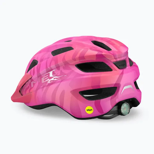 Kask rowerowy dziecięcy MET Crackerjack Mips pink matt