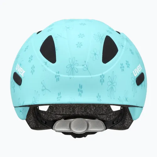 Kask rowerowy dziecięcy UVEX Oyo Style Jr flowers cyan matt