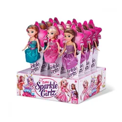 ZURU Sparkle Girlz Кукла Принцесса в конусе 10,5 дюймов высота 12 шт.