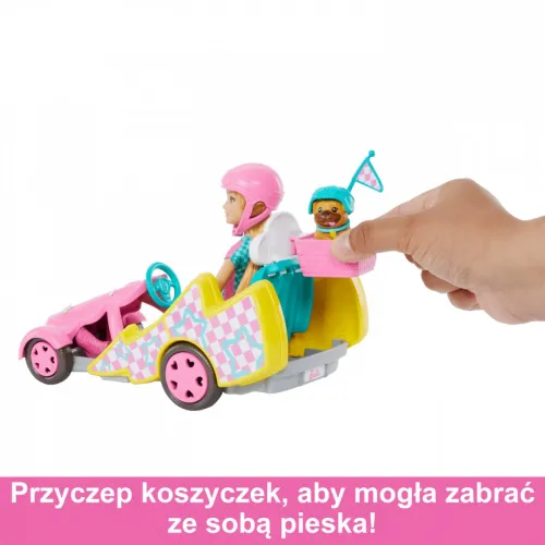 Кукла Mattel Barbie Stacie и автомобиль из фильма Gokart