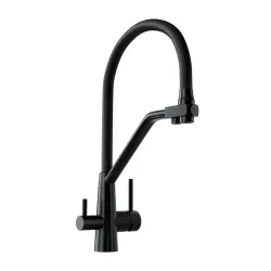 Bateria Globalo Olintio Black 1.1 Czarny mat Stal szlachetna