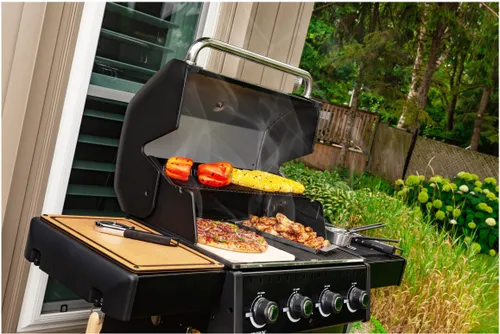 Grill gazowy BROIL KING Crown 410 Shadow 11.4 kWh 65 x 44 / 64 x 17 cm