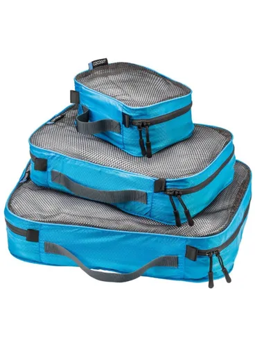 Zestaw organizerów podróżnych Cocoon Ultralight Packing Cubes Set - caribbean blue