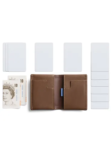 Кожаный кошелек Bellroy Slim Sleeve - лесной орех