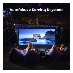 Projektor ETOE Whale Pro LED Full HD Wi-Fi Bluetooth Chromecast AirPlay Android TV