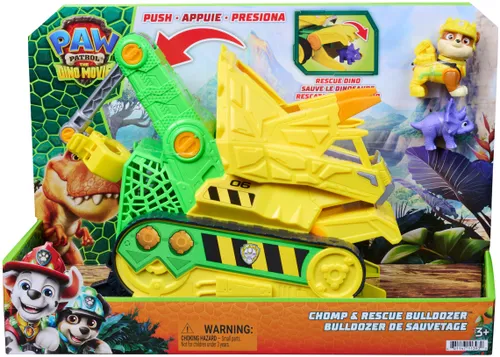 Pojazd SPIN MASTER Psi Patrol Dino Movie Koparka Rubble A Deluxe 6075978