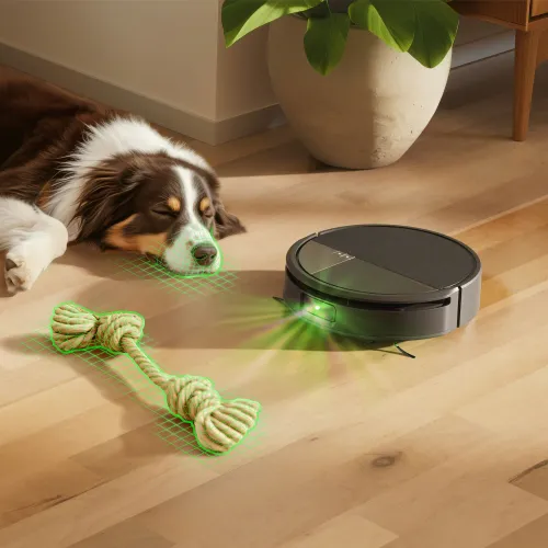 Robot sprzątający iRobot Roomba Max 775 Combo Funkcja mopowania Stacja oczyszczająca Tworzenie mapy pomieszczenia 63dB Czarny