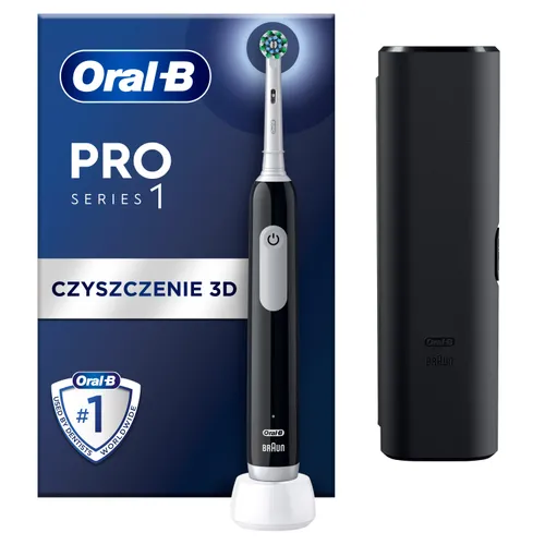 Зубная щетка Oral - B Pro Series 1 Black + чехол