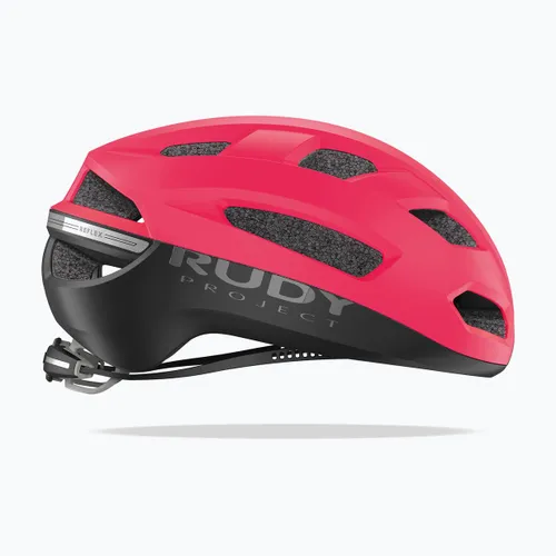 Kask rowerowy Rudy Project Skudo pink fluo/black matte