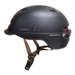 Kask LIVALL C20 Czarny z lampką (rozmiar L)