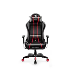 Fotel Diablo Chairs X-One 2.0 Small do 90kg Skóra ECO Czarno-czerwony