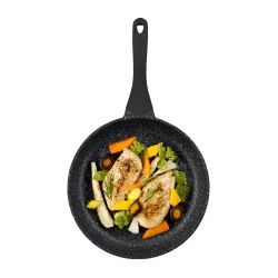KELA Stella Nova 28 cm czarna - patelnia nieprzywierająca