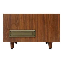 Gramofon Victrola Century Signature+ 6-in-1 VTA-835SB-WLN-INT Manualny Napęd paskowy Bluetooth CD Kaseta Orzech