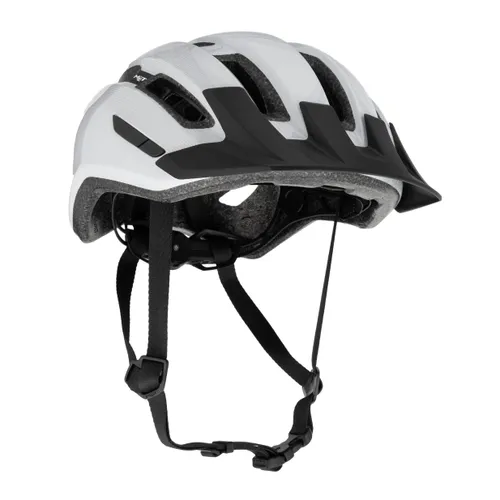 Kask rowerowy MET Downtown white glossy