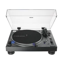Gramofon AUDIO-TECHNICA AT-LP140XP Czarny, Manualny, Napęd bezpośredni, Prędkość odtw. 33 1/3, 45, 78 obr./min