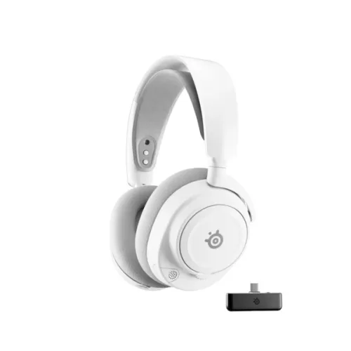 Słuchawki bezprzewodowe z mikrofonem SteelSeries Arctis Nova 7X Wireless Gen 2 Nauszne Biały