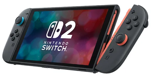 Konsola NINTENDO Switch 2 V2 z wymienną baterią Czarny