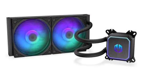 Procesor AMD Ryzen 7 7800X3D BOX (100-100000910WOF) + Navis F240 ARGB Czarny