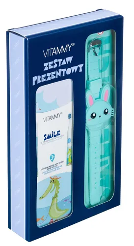 Szczoteczka soniczna VITAMMY Smile Krokodyl + Zegarek