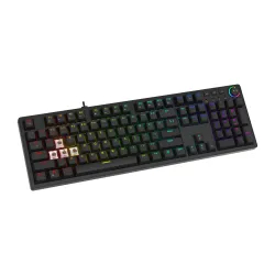 Klawiatura mechaniczna Savio STYX Outemu Brown Czarny