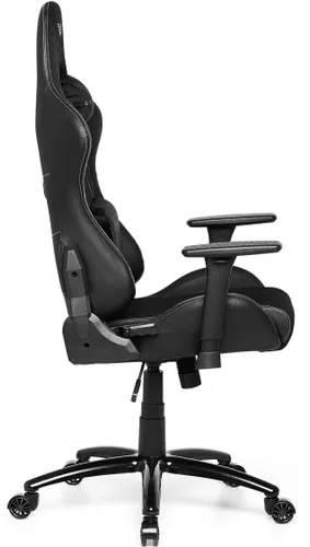 Fotel GAMVIS Phantom Large Czarny (białe elementy)