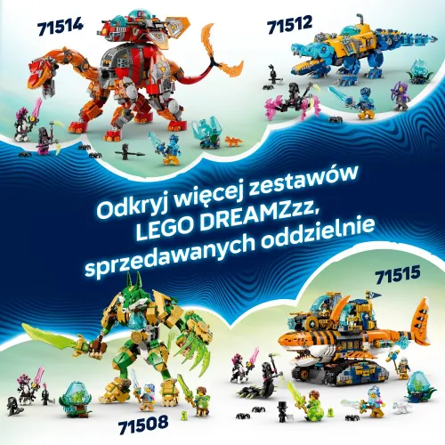 LEGO 71513 DREAMZzz Koszmarna skorpionowa koparka