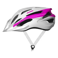 Kask rowerowy Alpina MTB17 biało-różowy - 54-58