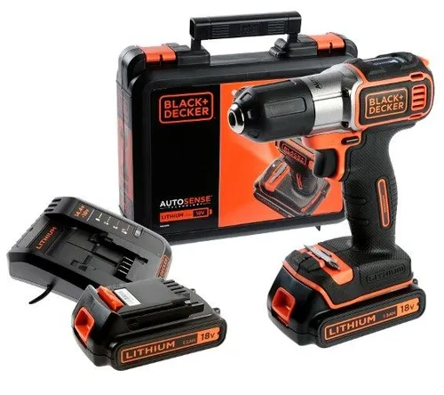 BlackDecker Akülü Matkap ASD18KB