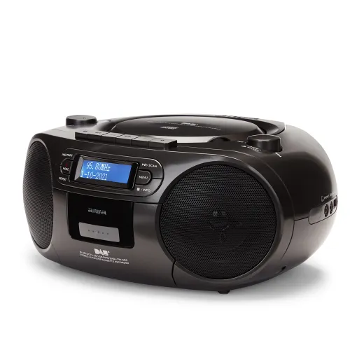 Radiomagnetofon Aiwa Boombox BBTC-660DAB/BK Bluetooth DAB+ Czarny