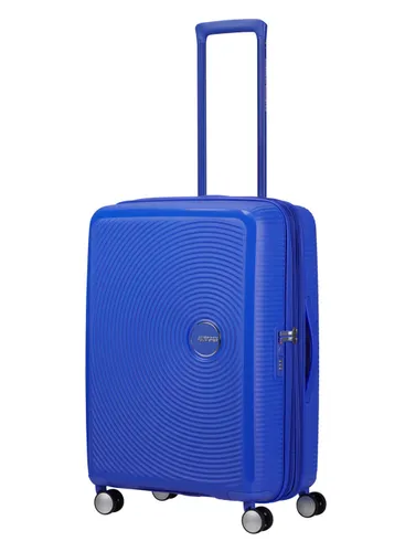 Walizka średnia Soundbox American Tourister - cobalt blue