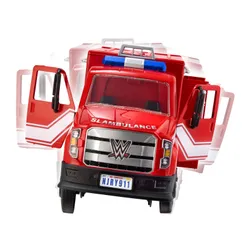 Samochód MATTEL WWE Slambulance karetka do rozbijania JMR51
