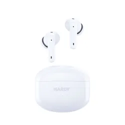 Słuchawki bezprzewodowe 3mk HARDY LifePods Pro ANC Dokanałowe Bluetooth 5.3 Biały