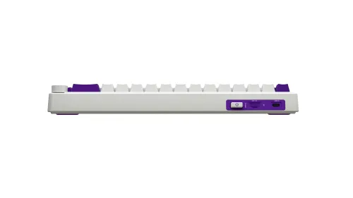 Klawiatura mechaniczna Lorgar KBP70MW Toxic Purple Biały