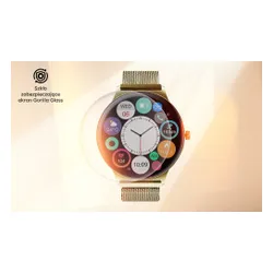 Smartwatch GARETT Verona 2 Złoty Stalowy